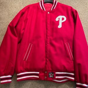Phillies JH Design Reversible Varsity Jacket